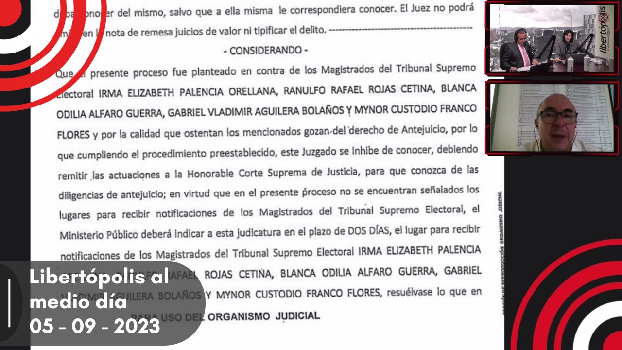 Solicitan retiro de antejuicio a Magistrados del TSE – Libertópolis