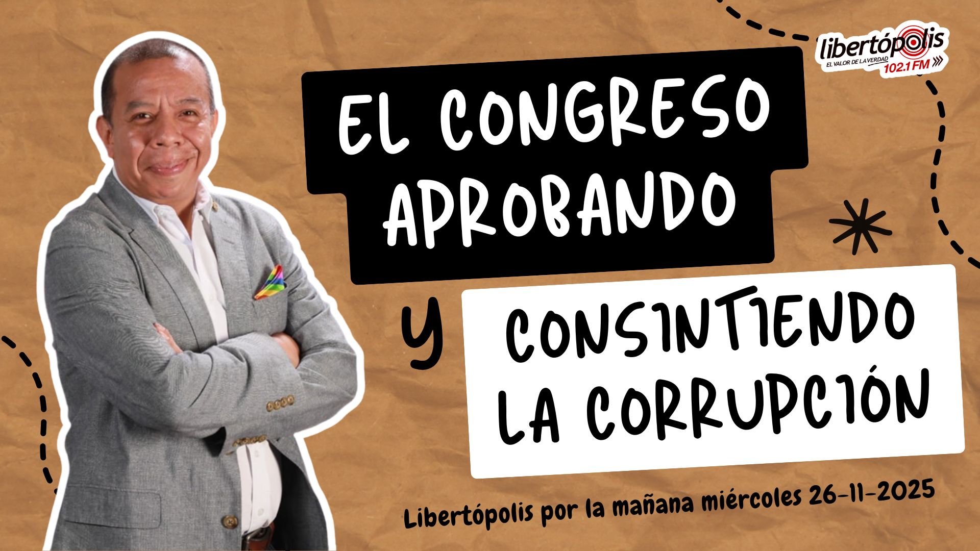 El congreso aprobando y consintiendo la corrupción – Libertópolis